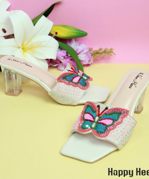 Hand work Butterfly Shoes for Women