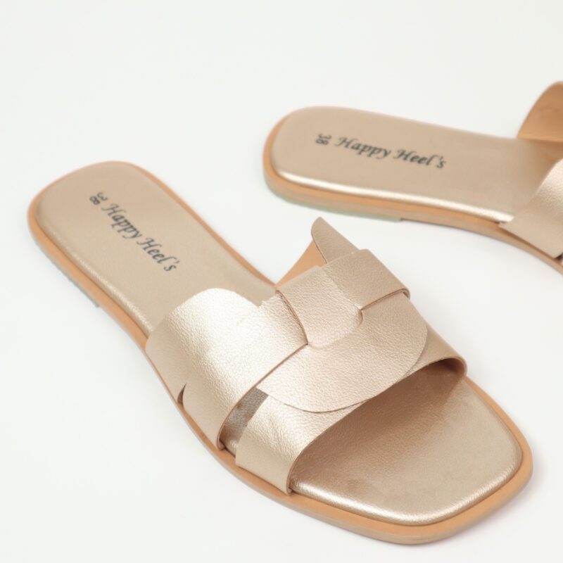 Celeste Women's Textured Open Toe Slip-On Sandals