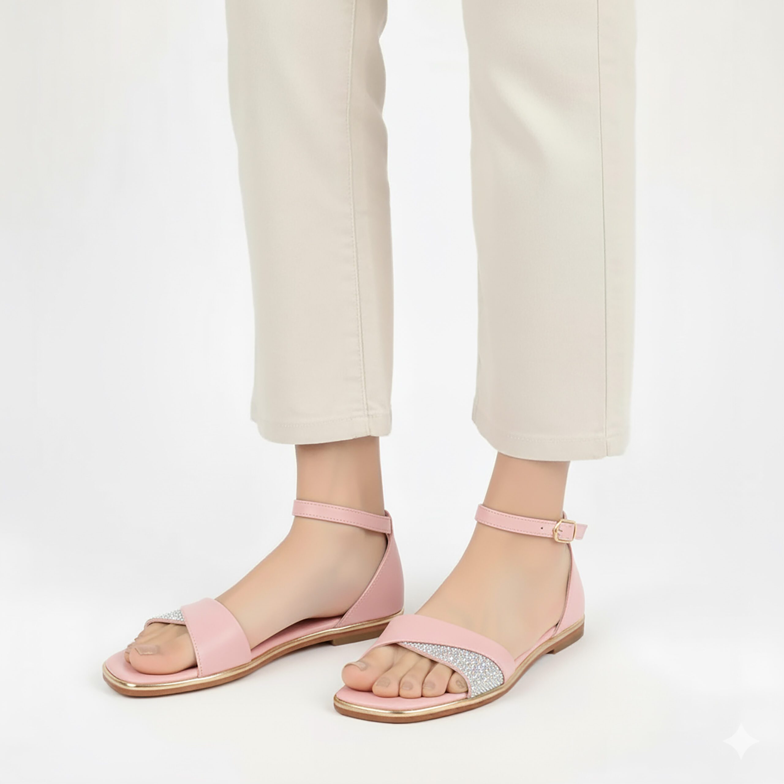 Minimal Buckle Sandals-HH-313