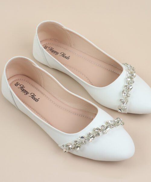Chic Crystal Comfort Flats-HH-316