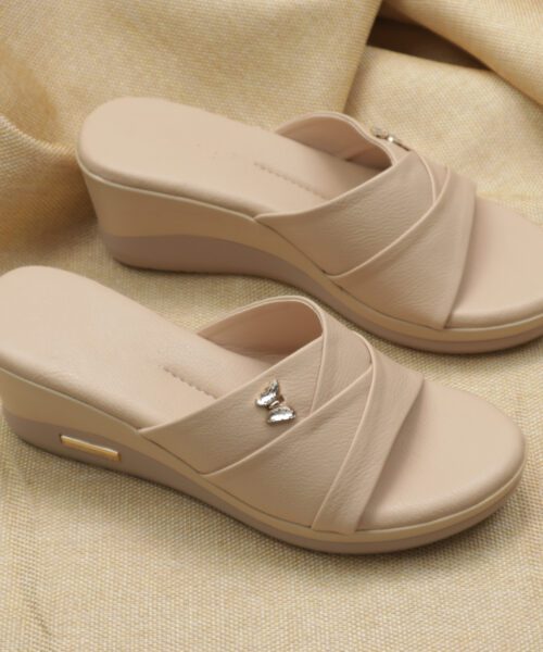 Comfort Wedge Slide Sandal-HH347