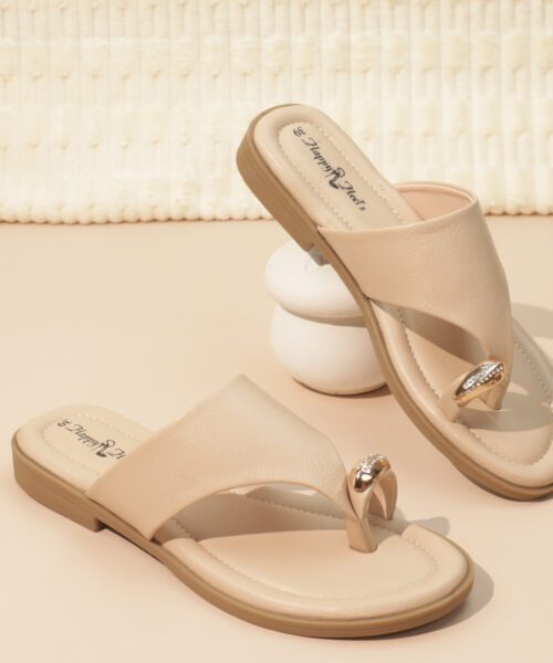 Toe-Ring Flat Sandals-HH363