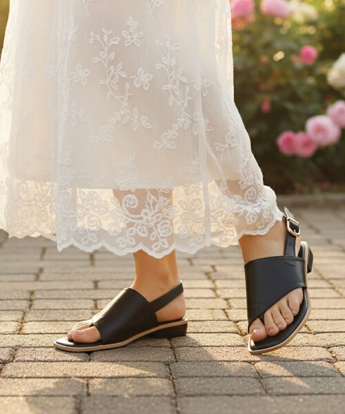 Ladies JULIA FILIO Leather sole Soft & Comfort Sandals-HH-89