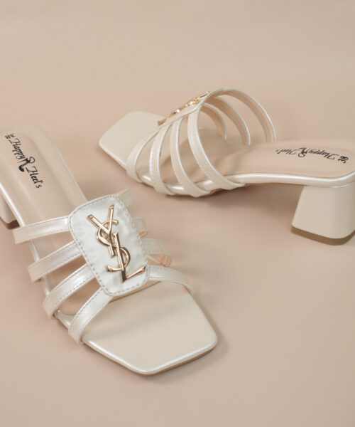 Strappy Block-Heel Sandals-HH359